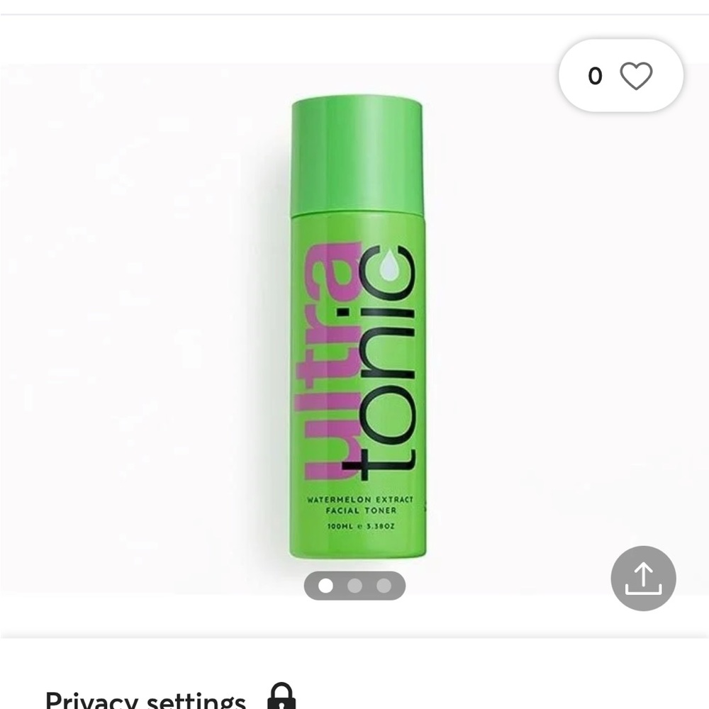 dew of the gods facial toner